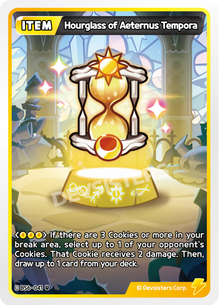 Hourglass of Aeternus Tempora (BS6-041)