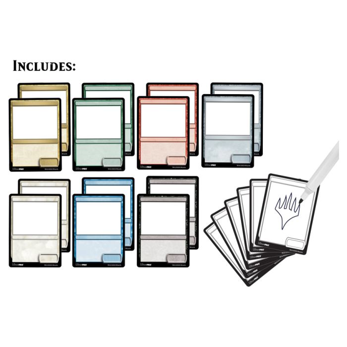 Erasable MtG Tokens