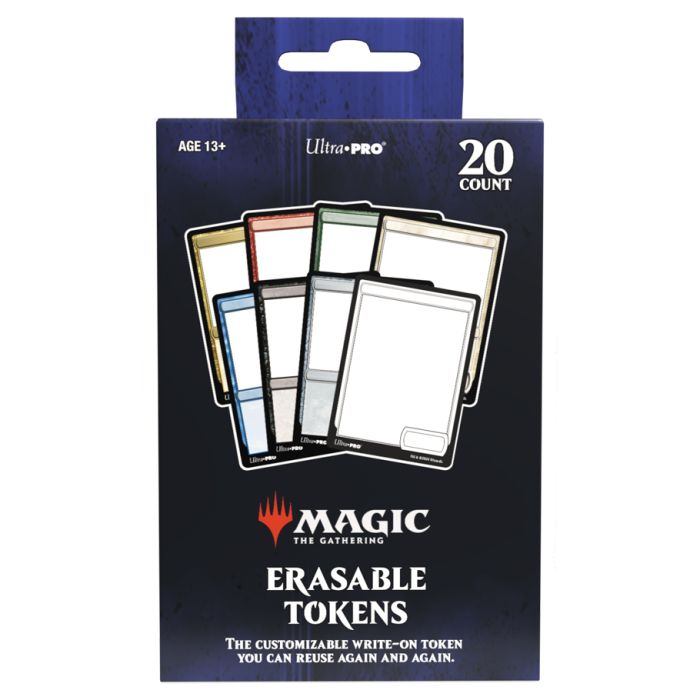 Erasable MtG Tokens