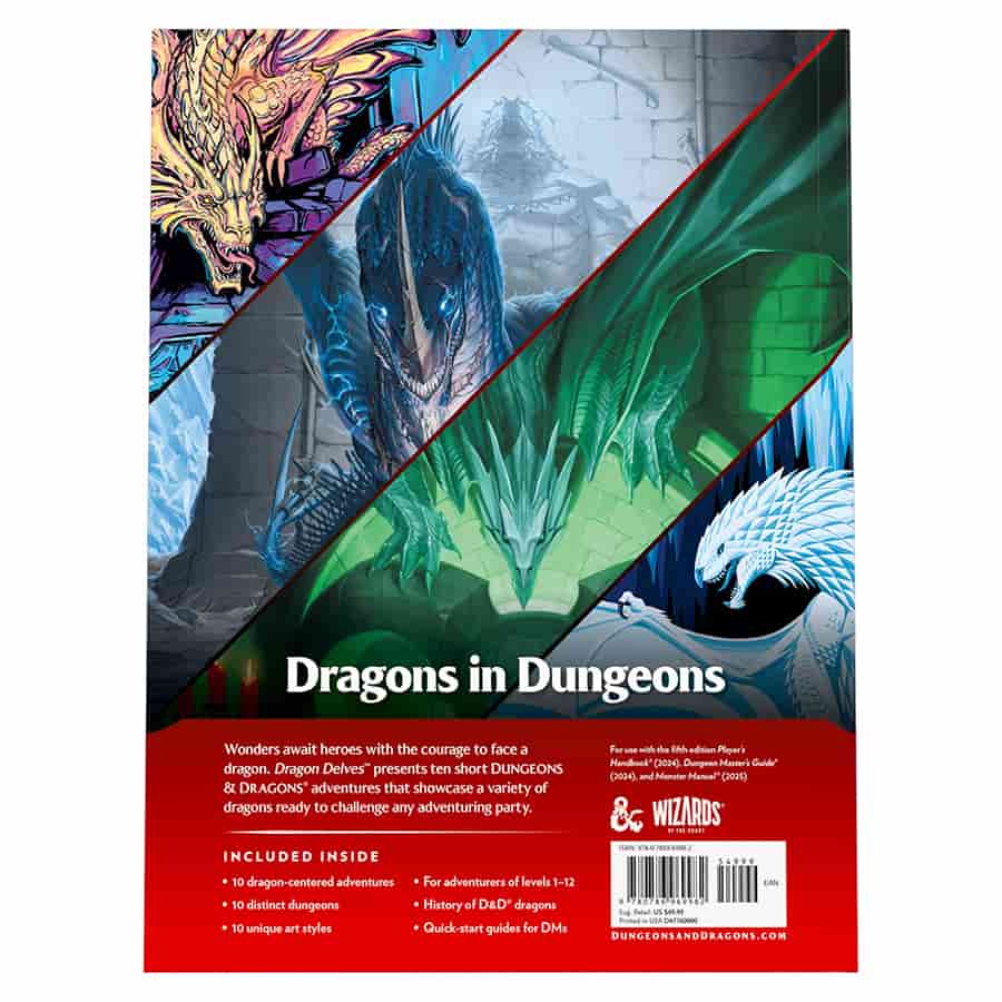 DUNGEONS AND DRAGONS: DRAGON DELVES (HARDCOVER)