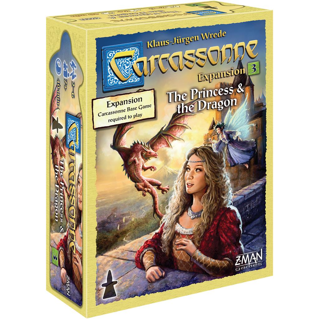 Carcassonne - The Princess and the Dragon