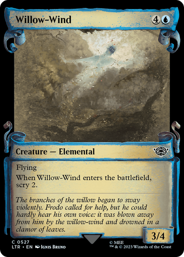 Willow-Wind [The Lord of the Rings: Tales of Middle-Earth Showcase Scrolls]