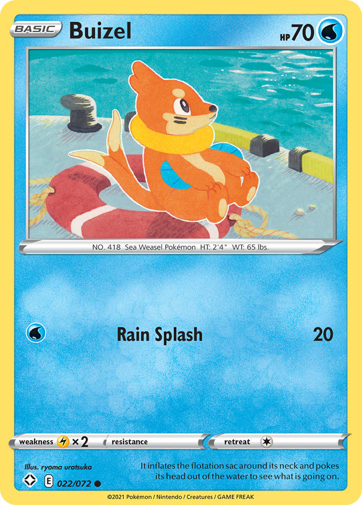 Buizel (022/072) [Sword & Shield: Shining Fates]