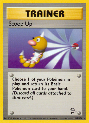 Scoop Up (107/130) [Base Set 2]