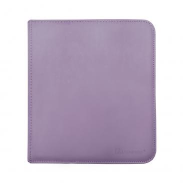 Vivid 12-Pocket Zippered PRO-Binder Purple