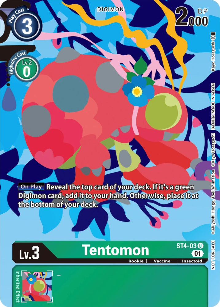 Tentomon [ST4-03] (Tamer's Card Set 2 Floral Fun) [Starter Deck: Giga Green Promos]