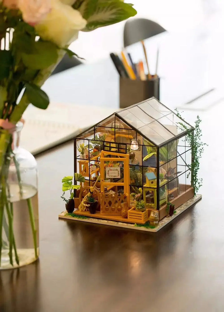 DIY Miniature House Kit | Cathy's Flower House