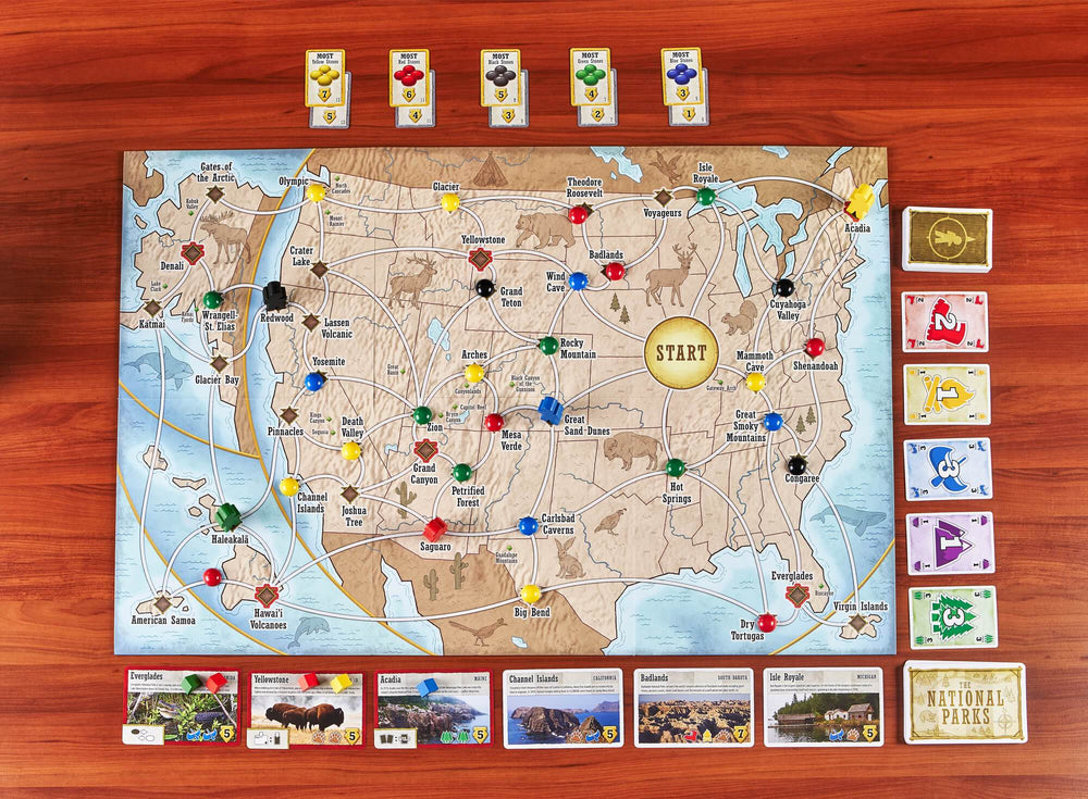 Trekking The National Parks: The Board Game