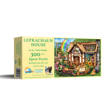 SunsOut: Tom Wood - Leprachaun House 300 Piece Puzzle