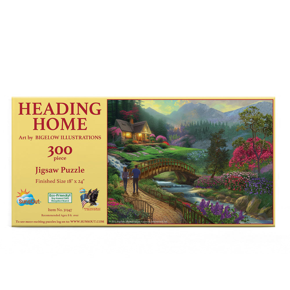 SunsOut: Bigelow Illustrations - Heading Home 300 Piece Puzzle