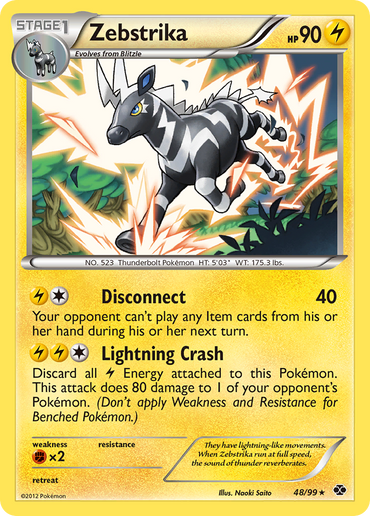 Zebstrika (48/99) [Black & White: Next Destinies]