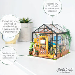 DIY Miniature House Kit | Cathy's Flower House