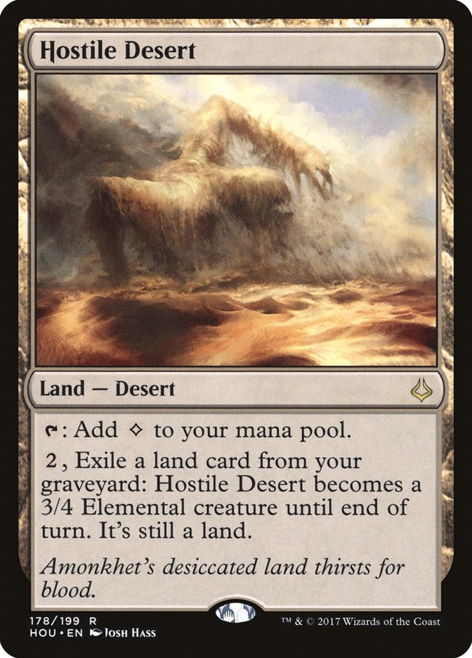 Hostile Desert [Hour of Devastation]