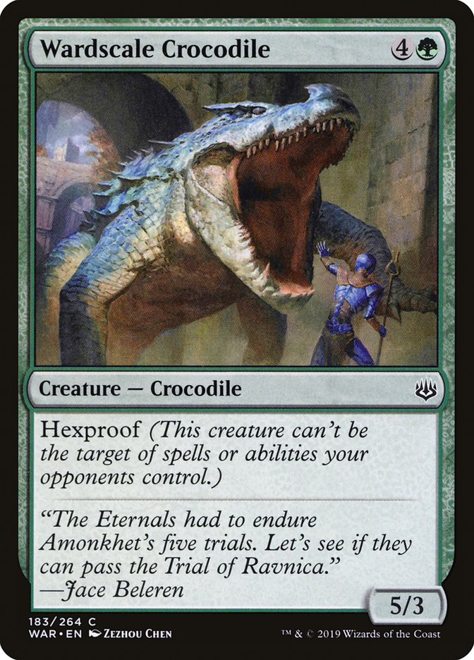 crocodile mtg cards MTG 4X Wild NM Unstable Magic The Gathering Omniphustoys Some roads are paved with bad intentions. MTG Murders at Karlov Manor