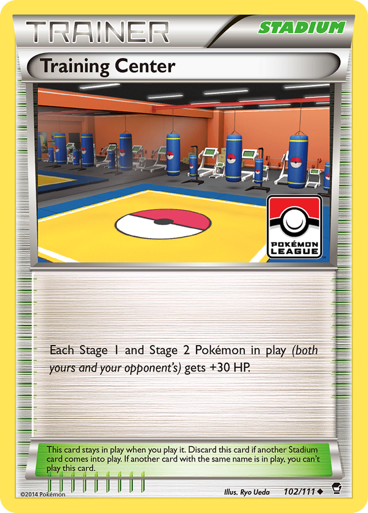 Training Center (102/111) [XY: Furious Fists]