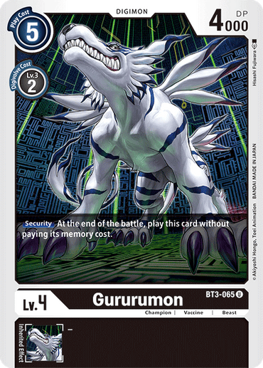 Gururumon [BT3-065] [Release Special Booster Ver.1.5]