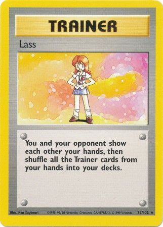 Lass (75/102) [Base Set Unlimited]