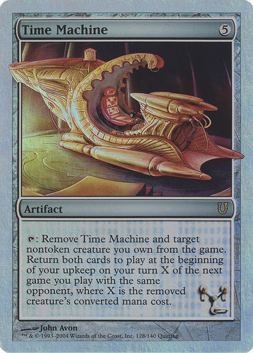 Time Machine (Alternate Foil) [Unhinged]