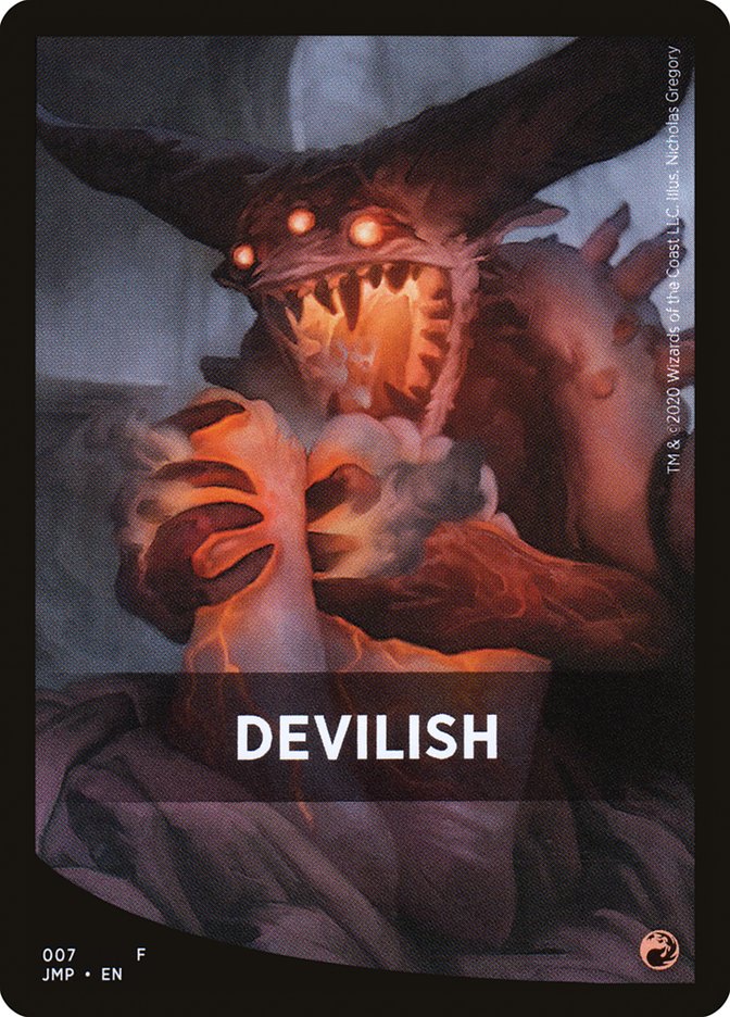 Devilish Theme Card [Jumpstart Front Cards]