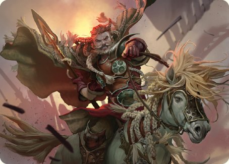 Eomer of the Riddermark Art Card [The Lord of the Rings: Tales of Midd