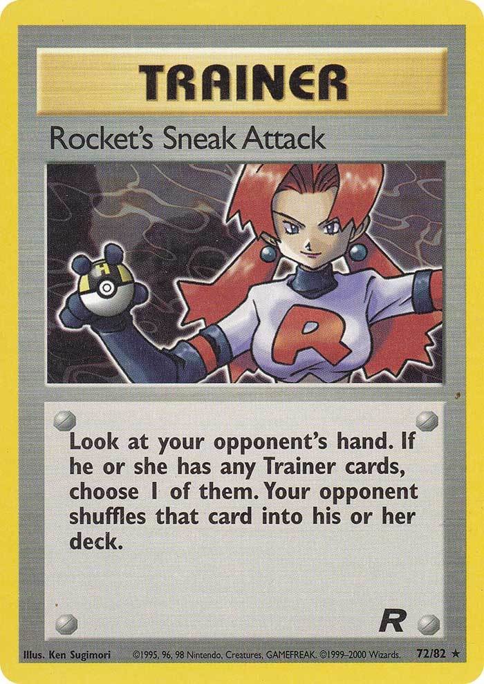 Rocket's Sneak Attack (72/82) [Team Rocket Unlimited]