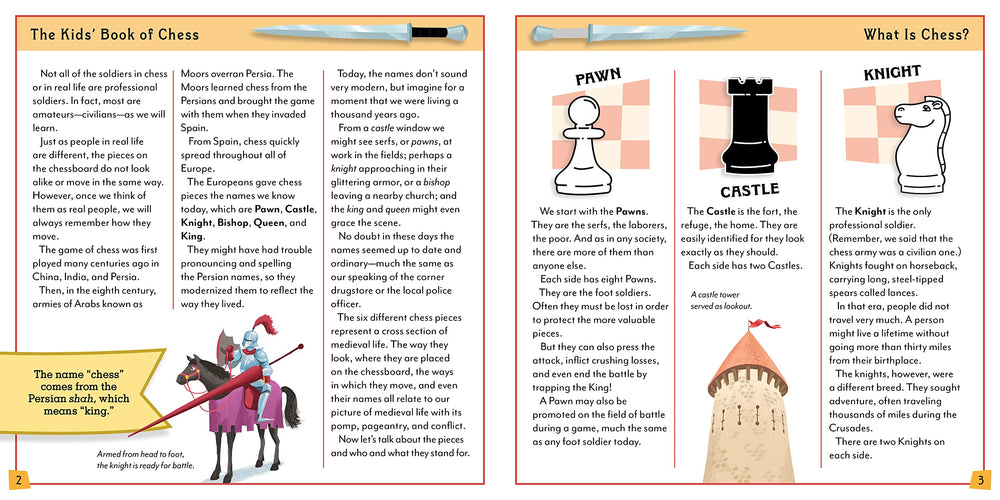 The Kids' Book of Chess and Starter Kit