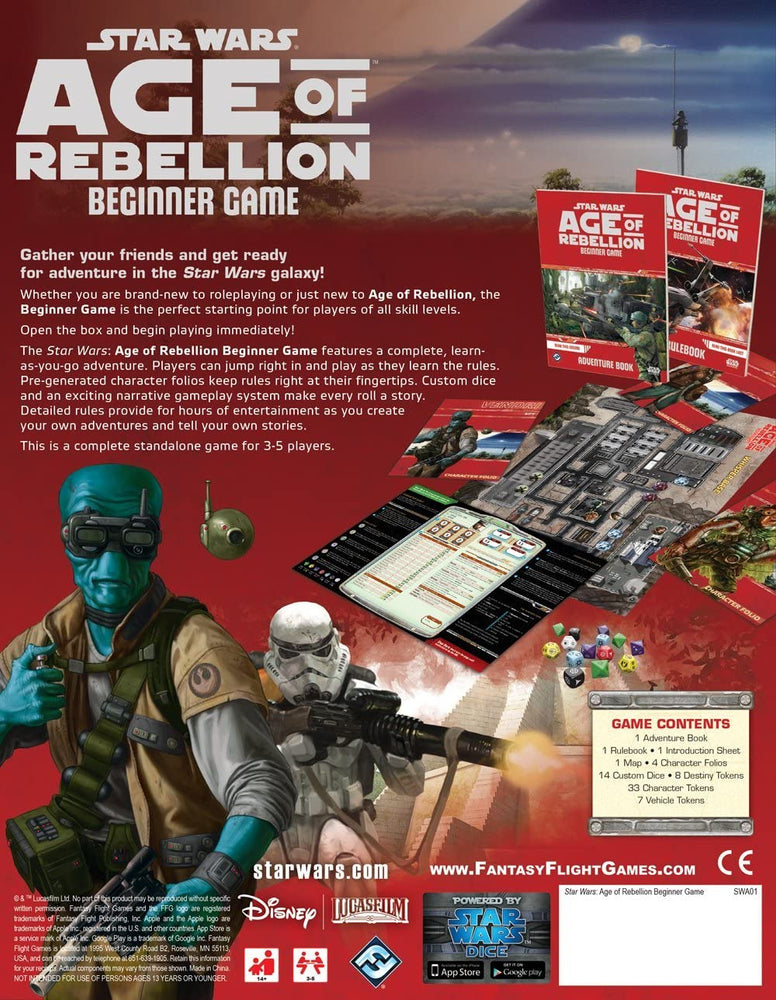 Age of Rebellion: Beginner Game (Star Wars RPG)