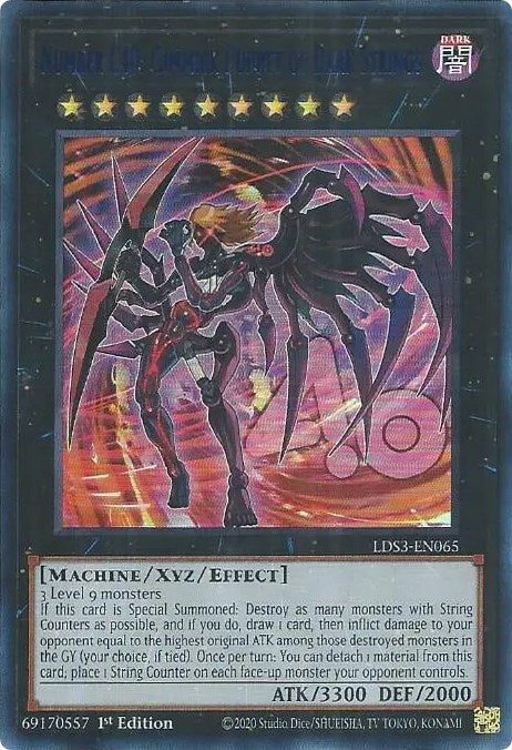 Number C40: Gimmick Puppet of Dark Strings (Blue) [LDS3-EN065] Ultra Rare