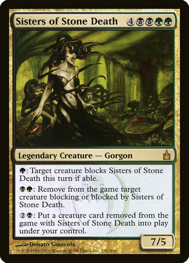 Sisters of Stone Death [Ravnica: City of Guilds]