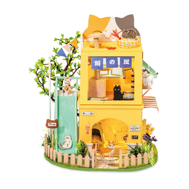 DIY Miniature House Kit | Cat House