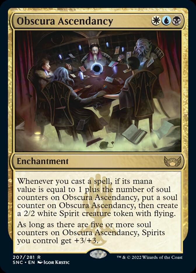mtg streets of new capenna cards Obscura Ascendancy [Streets of New Capenna]