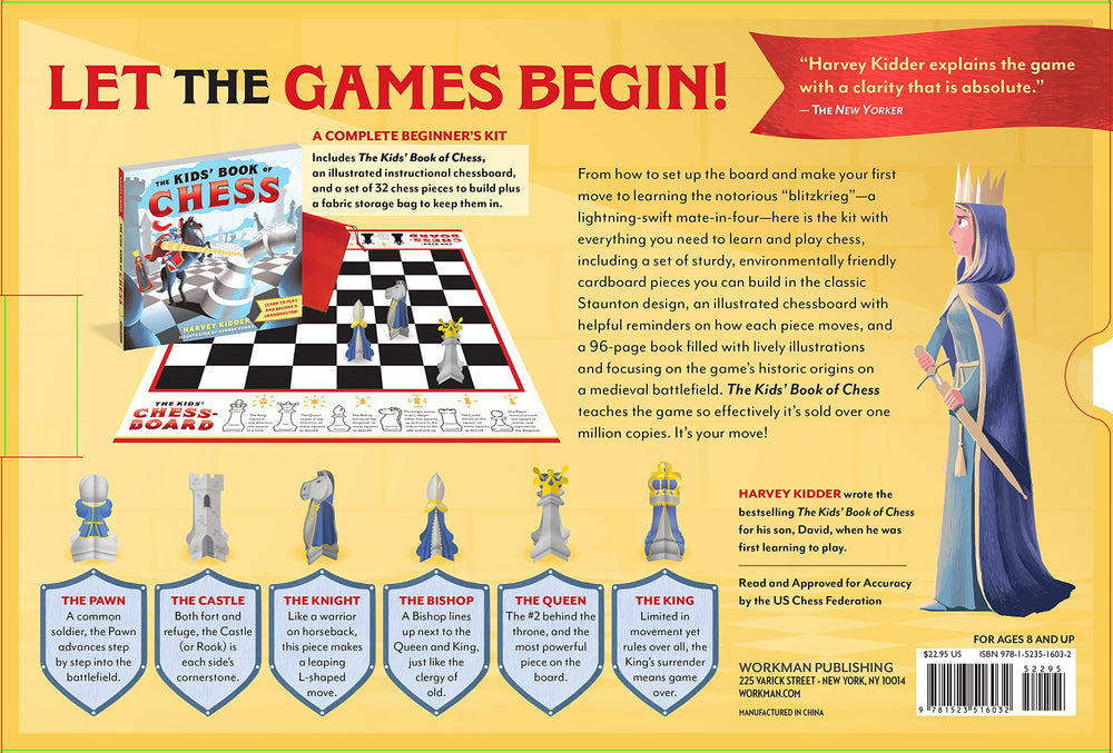 The Kids' Book of Chess and Starter Kit