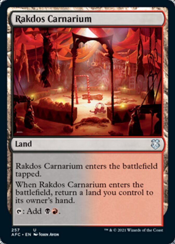 Rakdos Carnarium [Dungeons & Dragons: Adventures in the Forgotten Realms Commander]