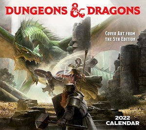 Dungeons & Dragons 2022 Calendar