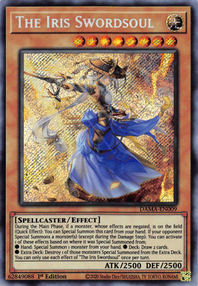 yugioh swordsoul cards The Iris [DAMA-EN009] Secret Rare PSA / CGC / Pick Your Pokemon:#16 Zarude Yu-Gi-Oh Ultra Rare