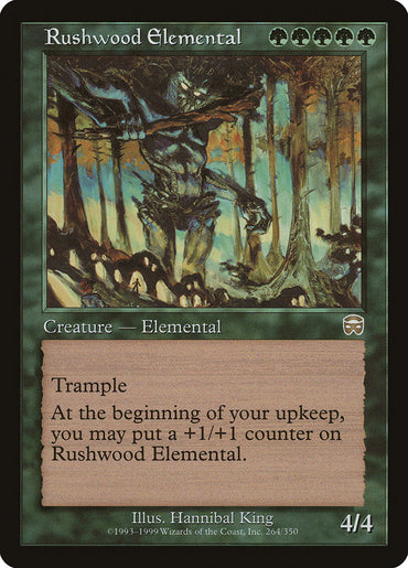 Rushwood Elemental [Mercadian Masques]