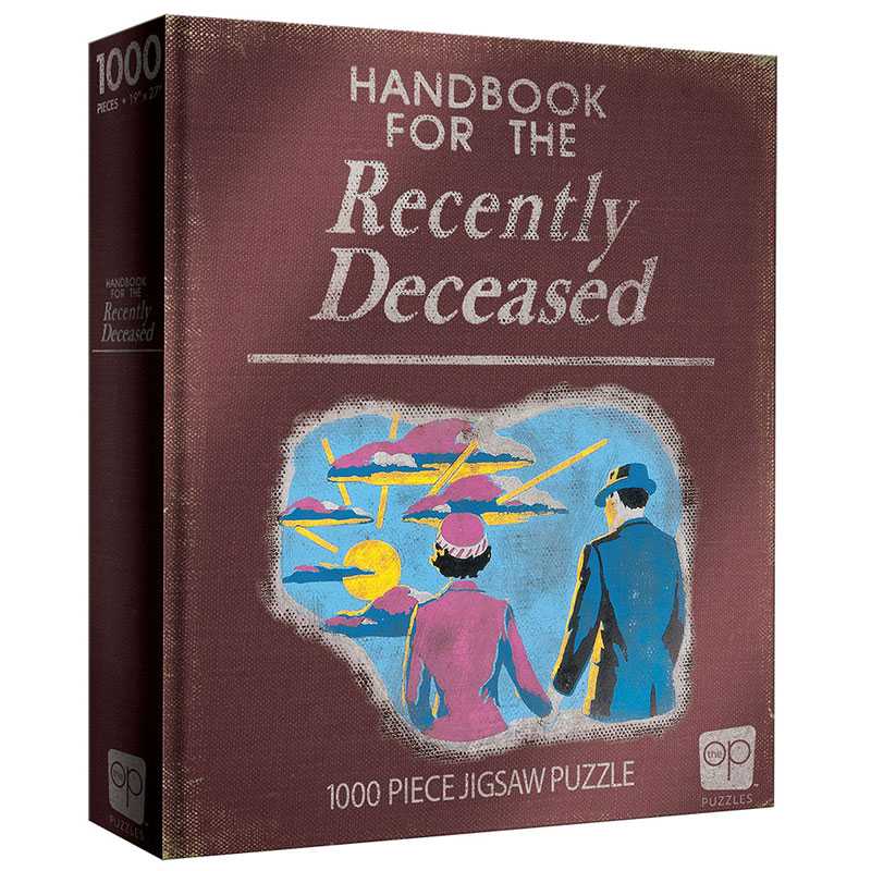 Beetlejuice “Handbook for the Recently Deceased” 1000 Piece Puzzle