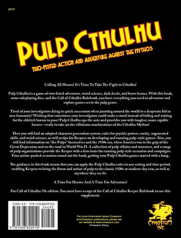 Pulp Cthulhu