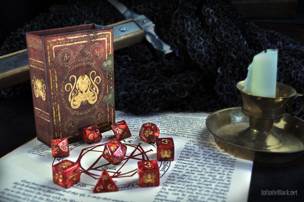 Elder Dice: Brand of Cthulhu Polyhedral Set