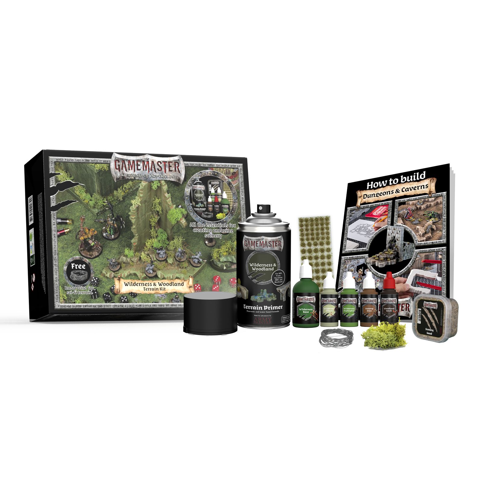 Gamemaster Wilderness & Woodland Terrain Kit