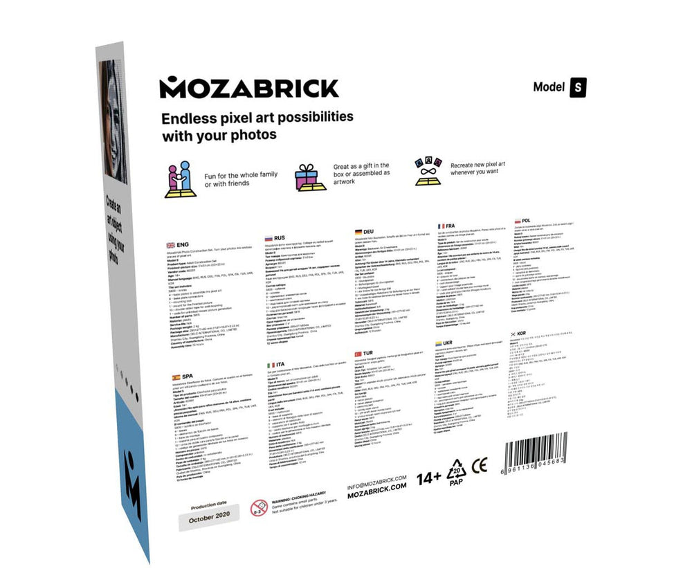 MOZABRICK Photo Construction Set Model S
