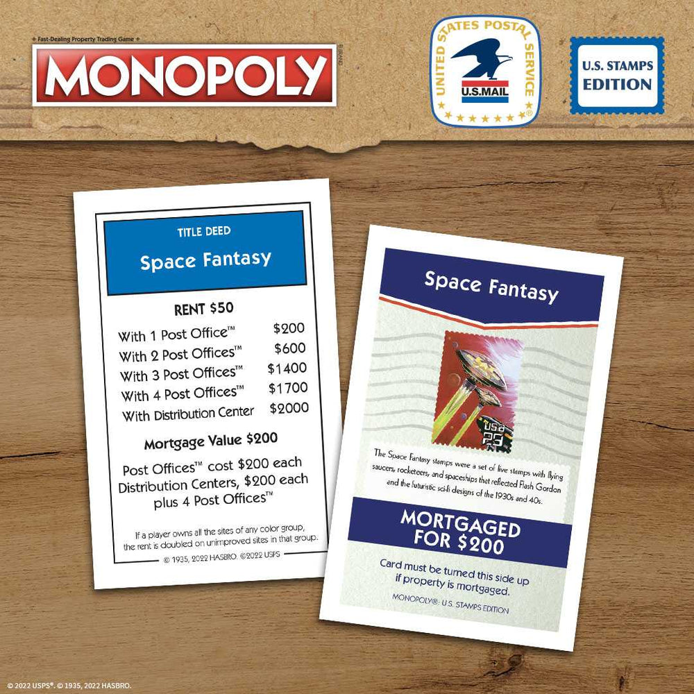 MONOPOLY®: U.S. Stamps Edition