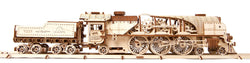 UGears V-Express Steam Train with Tender