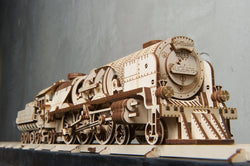 UGears V-Express Steam Train with Tender