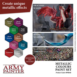 Warpaints Metallic Colours Paint Set