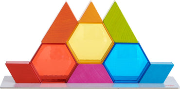 Color Crystals 15 Piece Stacking Game