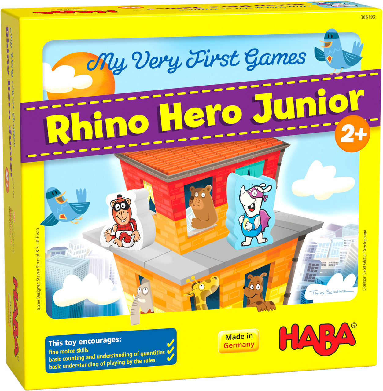 My Very First Games- Rhino Hero Junior