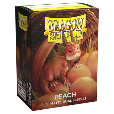 Dragon Shield - Dual Matte Peach (100) Sleeves