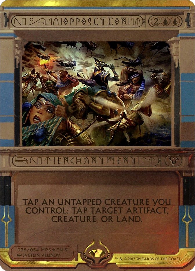 Opposition (Invocation) [Amonkhet Invocations]