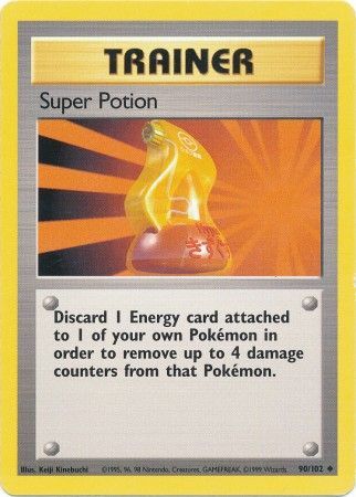 Super Potion (90/102) [Base Set Unlimited]